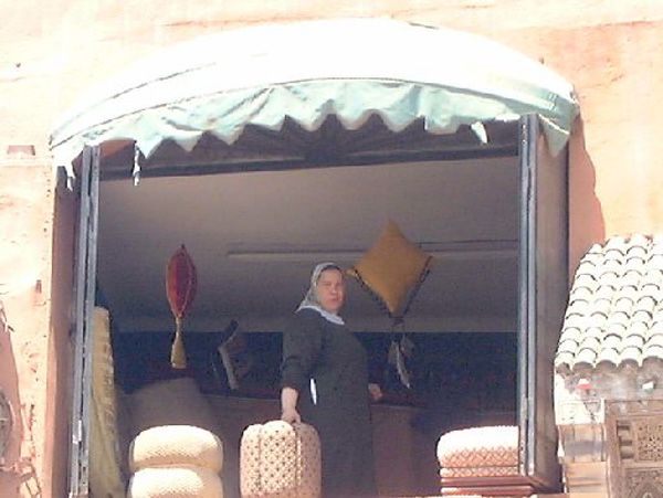 Un balcone di Marakesh